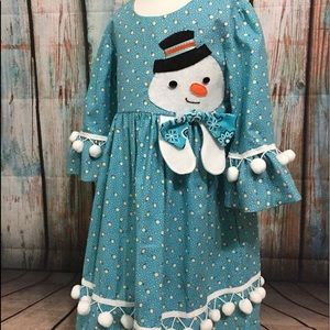 🔥Final Markdown Let it Snow Girls Dress